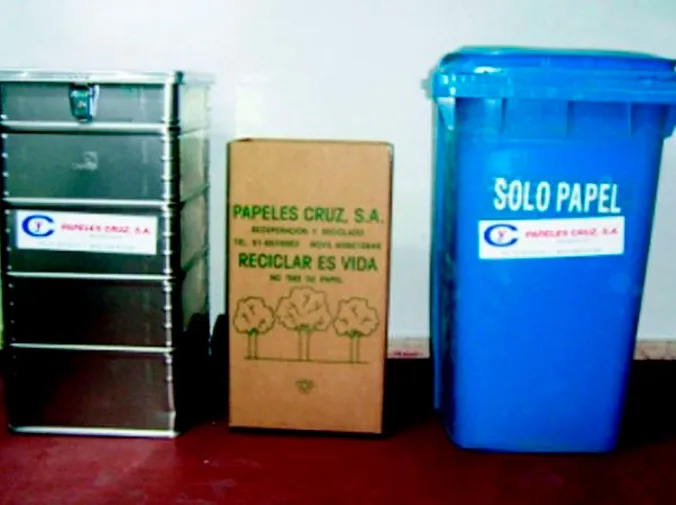 Errores al reciclar papel y cartón