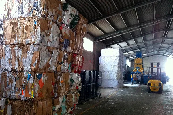 Recogida de papel en Madrid